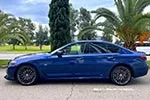 BMW 520d вид сбоку